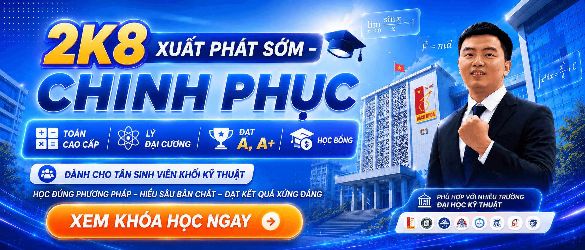 khoá học đại cương sinh viên